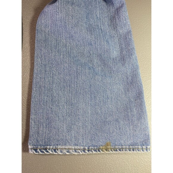 RALPH LAUREN Polo Jeans Co Kelly Bootcut Stretch Denim Y2K Womens 12 Light Blue - Picture 4 of 9